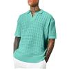 Kobilee T-Shirt Uomo Firmata Tennis Sportive Poloshirt Cotone Basic Golf Magliette Manica Corta Tinta Unita Polo Estate Casual T Shirt T-Shirt Colletto Slim Fit