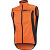 BIOTEX Gilet X-Light Antivento Ciclismo e Running, Intimo Tecnico Sportivo, Giacca Traspirante e Ripiegabile, Arancio Fluo, S