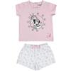 Disney Minnie Mouse Pigiama per Neonata, Super Morbido e Accogliente, Pigiama 100% Cotone, Design Unicorno, Set 2 Pezzi, Regalo per Bambina, 12 a 36 Mesi (12 Mesi)