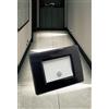 Partenopea® Luce faretto segnapasso ad incasso parete muro con sensore di movimento 220v 1,3W compatibile scatola 503 illuminazione luce a Led (Nero luce Naturale 4000k)