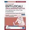 Edises Edizioni Test commentati per i concorsi negli enti locali area amministrativa. Quesiti a risposta multipla commentati. Aree Operatori esperti, Istruttori, Funzionari e EQ. Con software di simulazione