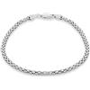 Tuscany Silver Bracciale Popcorn 250 rodiato in argento sterling da donna 19 cm
