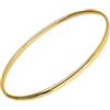 forme di Lucchetta Lucchetta - Bracciale Rigido in Oro Giallo 9k 3.70gr - 20cm,Bracciali d'Oro Vero per Donna Ragazza
