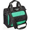 Amazon Basics - Zaino porta attrezzi con 40 tasche e illuminazione, , ‎43.6 x 24.1 x 38.1 cm, Nero