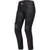 OZONE MOTO Roxy Lady Jeans da Moto Donna | Fodera in Fibra Aramidica | Protezioni per Ginocchia Livello 2 | Tasche per Protezioni dell'anca e del Coccige | Inserti Flessibili | Slim Fit
