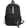 FANDARE Unisex Zaini Casual Zainetto Ragazzi Ragazze Zaino Scuola Borsa da scuola Uomo Donna Adolescente Zaini da viaggio Universita Borse a Zaino Casuale Daypack Poliestere Nero Bianco