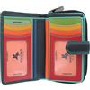 VISCONTI Pelle morbida Rio Ladies borsa stile R13, Nero/Rhumba, Taglia unica, Moderno