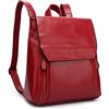 Jywmsc Donne Zaino in Pelle PU Impermeabile Scuola Borsa da College Snap Magnetico Zaino per Ragazze