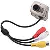 MAGT Mini videocamera, Mini 6LED Videocamera Digitale di Sicurezza CCTV cablata CMOS Videocamera Digitale Pal/NTSC(Sistema Pal)