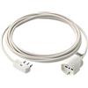 Vimar 0P32382.B Prolunga Universale, 5 m, 3G1, Spa17, potenza massima prelevabile 3680 W, Bianco, 5m