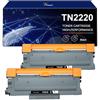7Magic TN2220 Toner In sostituzione di Compatibile per Brother TN2220 TN2210 TN2010 Toner per Brother MFC 7360N HL-2130 DCP-7055 DCP-7055W DCP-7065DN FAX-2840 MFC-7460DN HL-2135W (Nero, 2-pack)