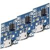 AZDelivery 5 x TP4056 Micro USB 5V 1A Regolatore di Carica al Litio Li - Ion Modulo Battery Charger al Litio incluso un E-Book!