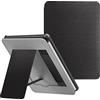 MoKo Custodia Compatibile con Kindle Paperwhite 11ª Gen. 2021 e 2022, Schermo da 6,8, Magnete Riattivazione e Standby, con Supporto, Cinturino da Presa e Fessure da Tesserini, Nero