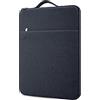 MicaYoung 14 Pollici Custodia per Portatile Protettiva Borsa Porta PC Impermeabile Compatibile con 14 Pollici VivoBook ZenBook ThinkPad Acer ASUS Dell HP Chromebook Samsung Notebook Surface, Blu Navy