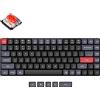 Keychron K3 Pro Ultra-Slim QMK/VIA Wireless Tastiera meccanica personalizzata, Macro programmabile 75% Layout retroilluminazione bianca con Gateron G Pro Red Switch PBT keycap per Mac Windows Linux