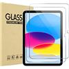 XZC [2 Pezzi] Pellicola Protettiva per iPad (A16) 11a generazione 2025/ iPad 10 (10,9 Pollici, Modello 2022, 10ª Generazione), Vetro Temperato, HD Chiaro (protezione per schermo)