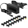 Zolt Caricabatterie Universale Laptop per HP Dell Acer Asus Toshiba Samsung Sony Gateway Adattatore di Alimentazione CC, 90W Max.