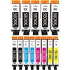 Cartridgeify 580XXL 581XXL Cartucce Compatibile con Cartucce d'inchiostro canon PGI-580 CLI-581 XXL Multipack, per Pixma TS6350 TS705 TS8350 TS9550 TS6351 TS8351 TR8550 TR7550 TS9150 TS9551C TS8250
