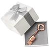 leizhan Chiavetta USB 32 GB con confezione regalo, chiavetta USB impermeabile a forma di chiave a forma di cuore, memoria esterna regalo romantico