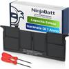 NinjaBatt Batteria A1465 A1370 per Apple Macbook Air 11 [Metà 2011 2012 2013 Inizio 2014 2015 2016 2017 Anni] A1495 A1406 - Alta Capacità [5100mAh/39Wh/7,6V]