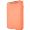Longyitrade - Custodia per hard disk portatile da 3,5 pollici, in plastica a prova di polvere IDE SATA HDD Orange