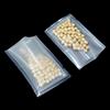 WACCOMT Pack 100 Pezzi Poli Plastica Imballaggio Borse Aprire Superiore Sigillo Caldo Vacuum Sacchetto Nylon Plastica Alimentare Stoccaggio Imballaggio (8x12cm (3.1x4.7 inch))