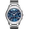 Emporio Armani Orologio Cronógrafo Quarzo Uomo con Cinturino in Acciaio Inox AR11082