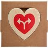 SVE Stoneheart Cuore di Pietra, Marmo, Two Ways, 10x10x2 cm