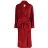 Florentina Vestaglia da donna in pile con dettaglio di nastro (XL)