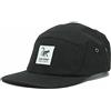 Surf Monkey Berretto Strapback Regolabile - Classic Jockey cap - Surf Monkey® - Berretto da Baseball da Uomo/Donna Berretto a 5 Pannelli, Nero, Taglia Unica