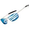 kimorn Polarizzate Occhiali da sole Uomo Retro Rettangolari Metallo Telaio K0535 (Argento&Blu)