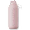 Generico Chilly Serie 2 FLIP Blush Pink 500 ml Bottiglia in Acciaio Inox Senza BPA. Riutilizzabile.