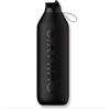 Generico Chilly Serie 2 FLIP Black 1000 ml Bottiglia in Acciaio Inox Senza BPA. Riutilizzabile.
