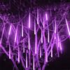 SayHia Luci a Goccia di Pioggia, LED Meteor Shower Lights Luci a Cascata per Decorazioni Natalizie Luci a Cascata Impermeabili