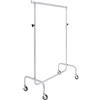 Stand appendiabiti Estensibile con Ruote Nero L.min 98 L.max 175 cm 607052