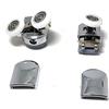 Smooth Set di 8 ruote, rotelle, guide, in lega di zinco, per porta del box doccia
