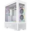 Montech Case Montech Sky Two Midi-Tower Alimentatore ATX da 210mm 4 ventole ARGB PWM Bianco [SKY TWO WH]