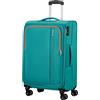 American Tourister Sea Seeker, Valigetta e Trolley, Verde (Aqua Green), M (68 cm - 61 L)