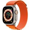 SMARTWATCH Apple Watch Ultra GPS + Cellular 49mm Titanium Case Orange Alpine Loop Medium EU