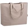 Shopper bag cotone riciclato ecologiche personalizzate Nancy 50 x 37 x 15 cm personalizzate o neutre