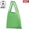 Borsine ecologiche pieghevole in R-Pet personalizzata Cycle 38 x 40 x 9 cm personalizzate o neutre