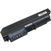 Intensilo Batteria per Lenovo Thinkpad R61 / T61 / R61e, 14" widescreen, 10.8 V, 6000 mAh