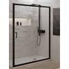 Novellini Zephyros 2.0 2P 122 Box Doccia Porta Scorrevole in 4 colori - Cristallo : Trasparente - Profilo: Bianco Opaco