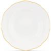 GINORI 1735 PIATTO FONDO 24 CM, ANTICO DOCCIA ORO