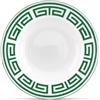 GINORI 1735 PIATTO FONDO 24,5 CM, LABIRINTO VERDE SMERALDO