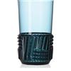 KARTELL BICCHIERE BIBITA, TRAMA 1512 AZZURRO