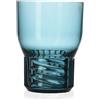 KARTELL BICCHIERE VINO TRAMA, 1514 AZZURRO