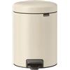 BRABANTIA PATTUMIERA A PEDALE, 5 LT NEWICON BEIGE