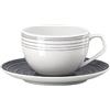 ROSENTHAL STUDIO-LINE TAZZA CAFFE CON PIATTINO, TAC STRIPES