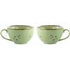 WEISSESTAL SET 2 TAZZE COLAZIONE COTTAGE GREEN 724142